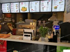  营业中汉堡奶茶店转让(中介勿扰）